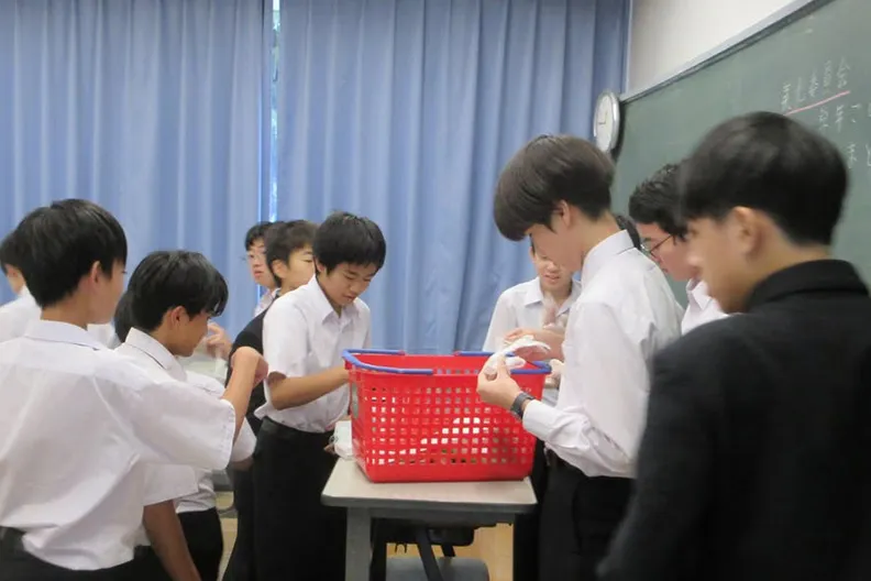 美化委員会活動の様子