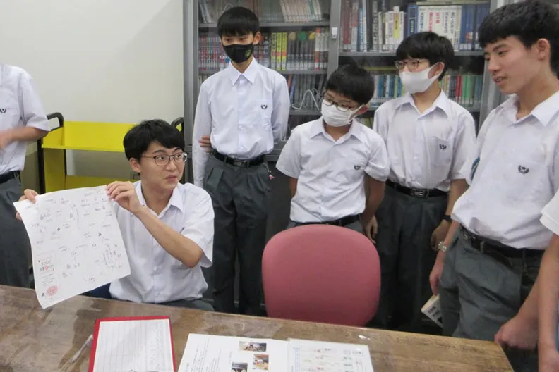 図書委員会活動の様子