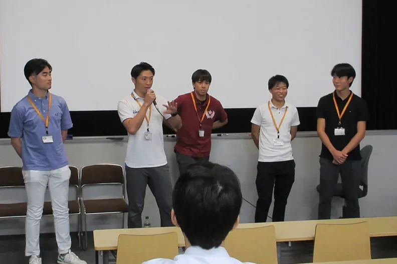 高1文理選択講演会OBのみなさん