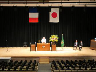 中学卒業式～中学校の3年間を振り返って(中3)