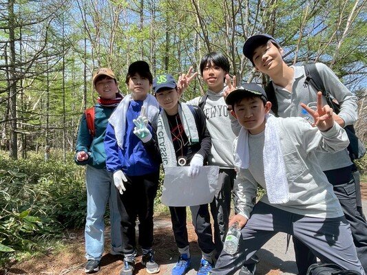 白樺合宿に行って(中1)