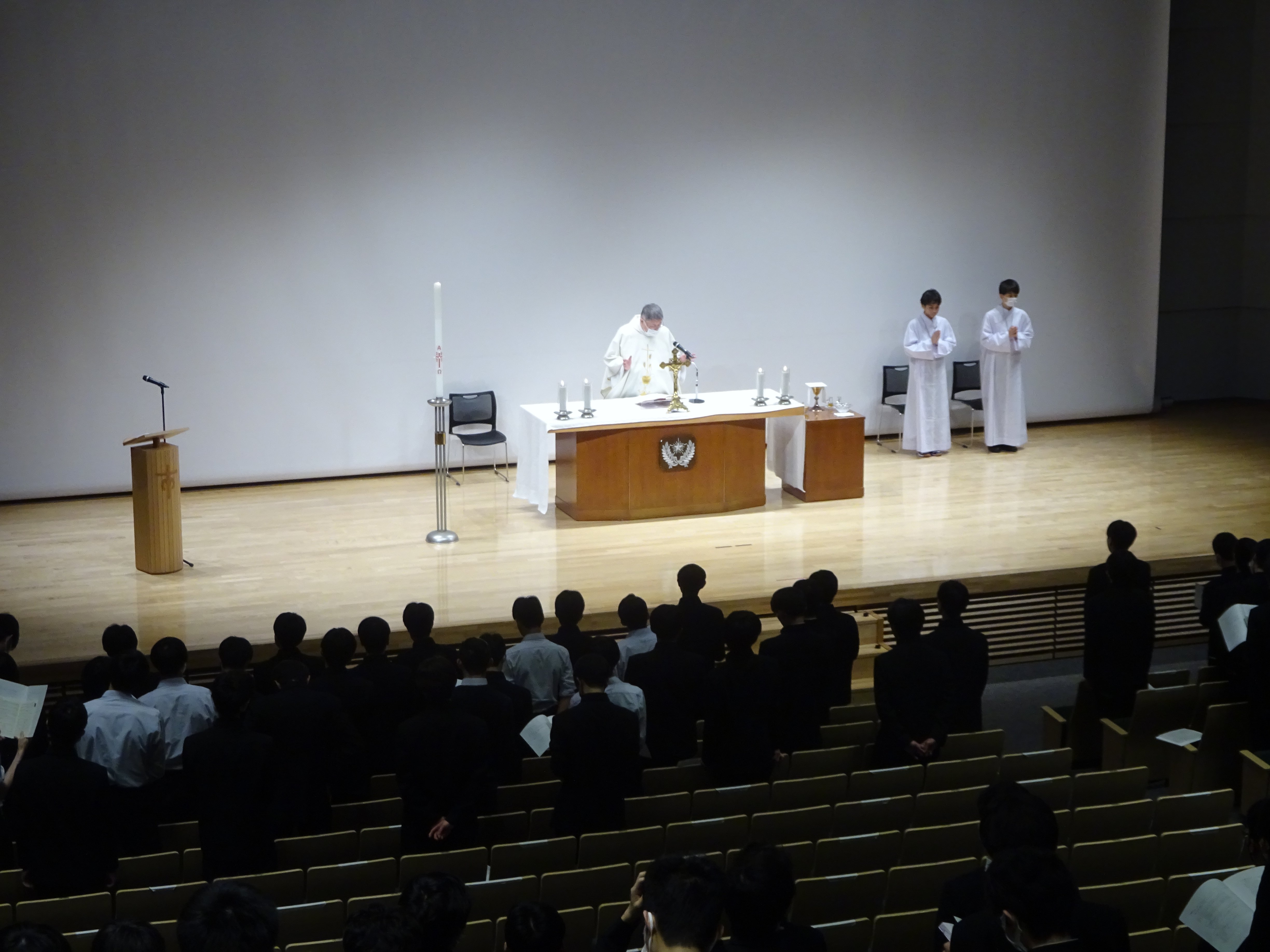 高3学年ミサ～心さわやかに