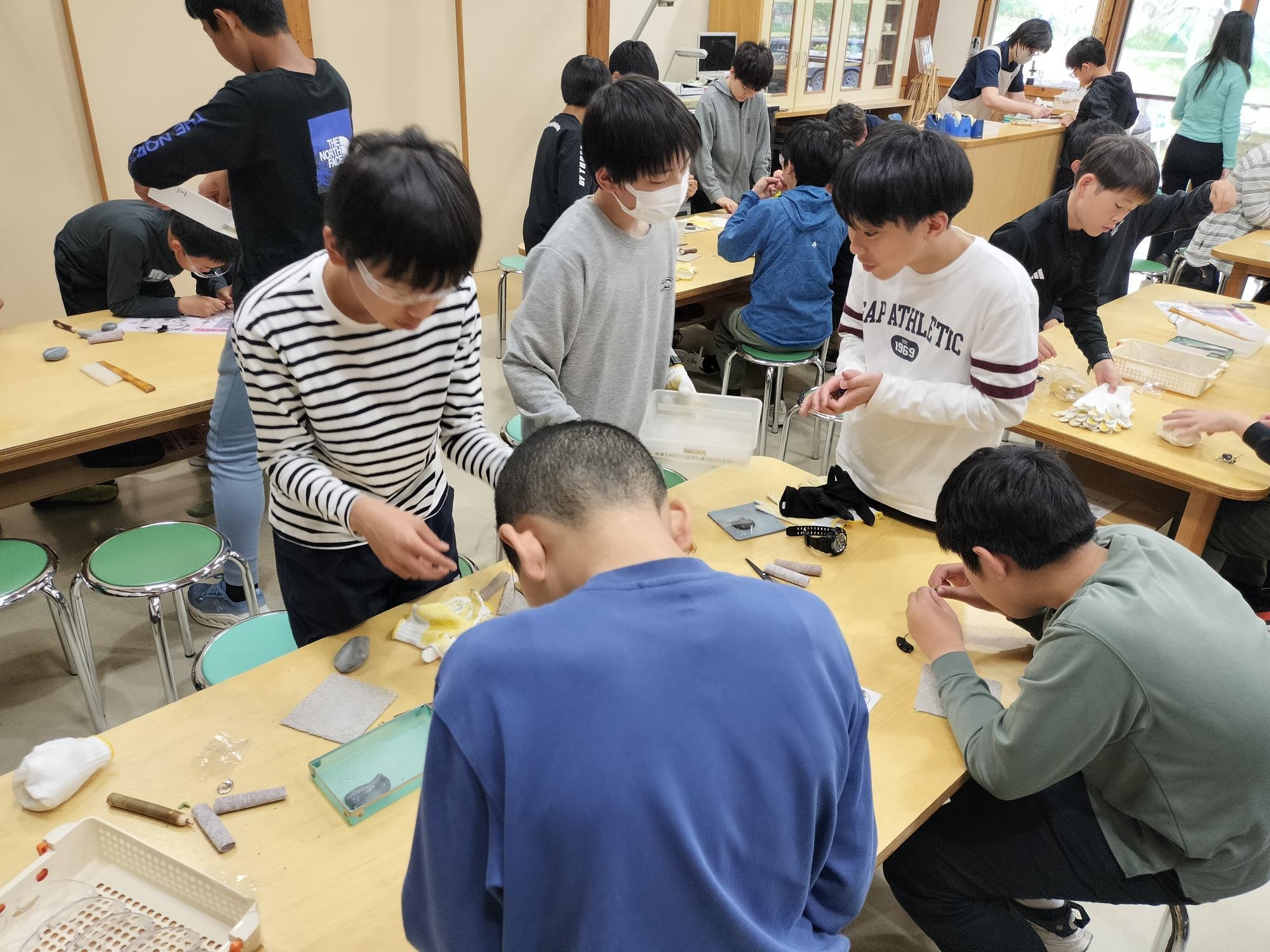 中学生になって初めての合宿