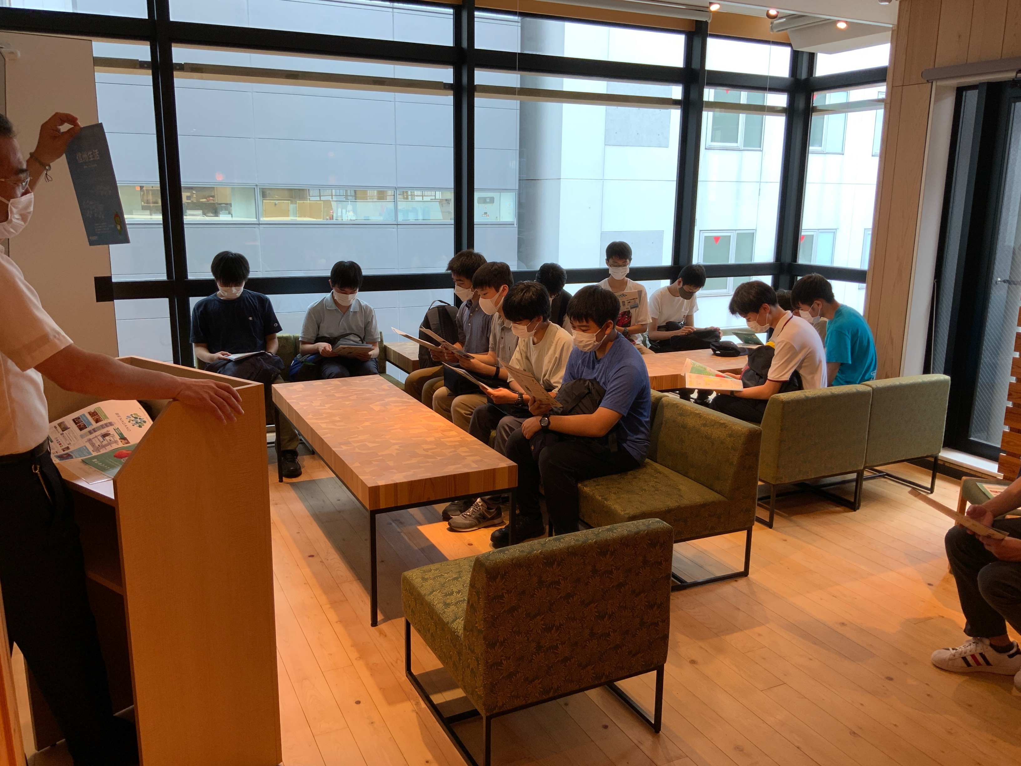 銀座の街を散策～巡検(中高合同)