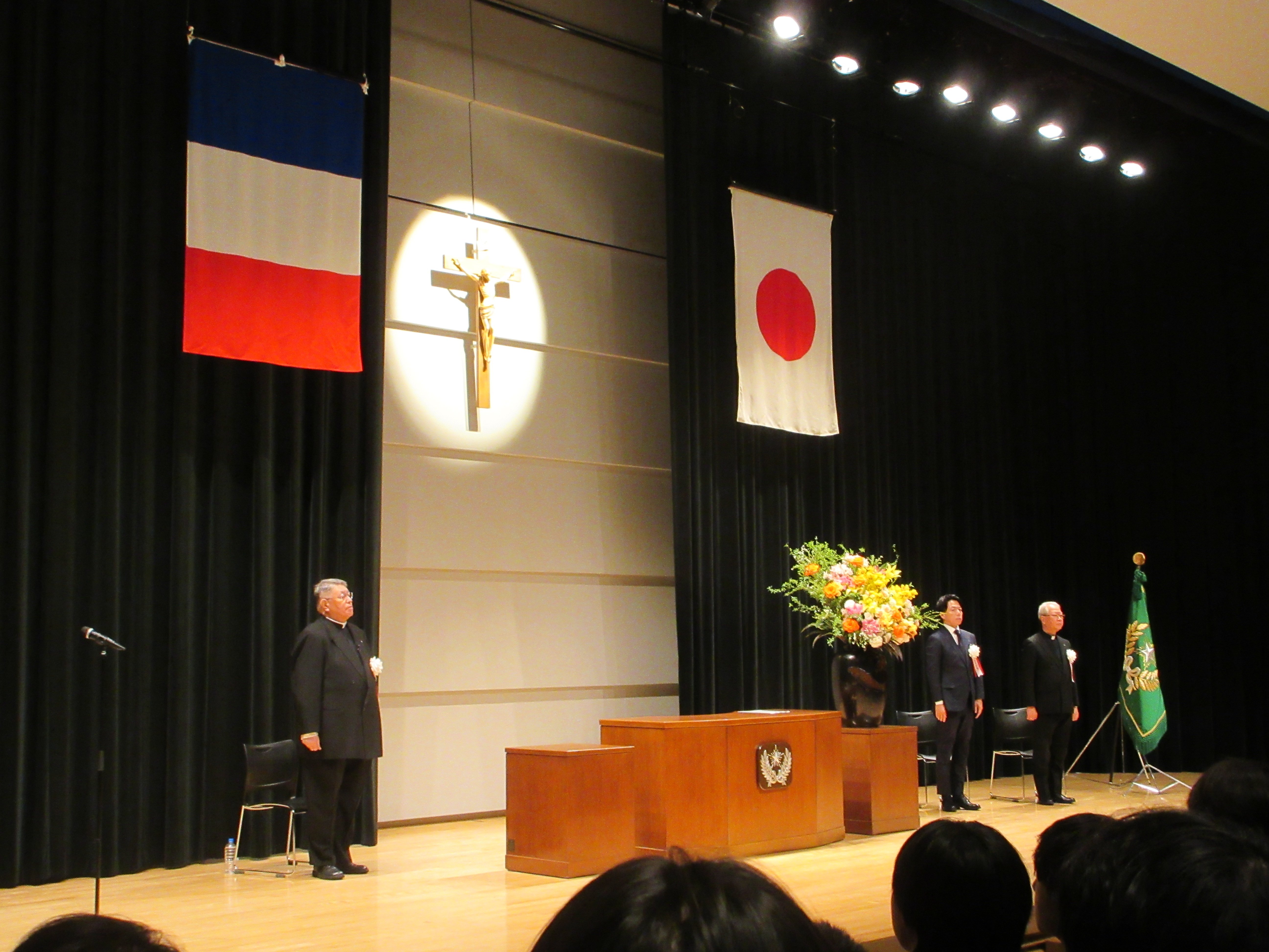 高校入学式　見慣れた春（高1）