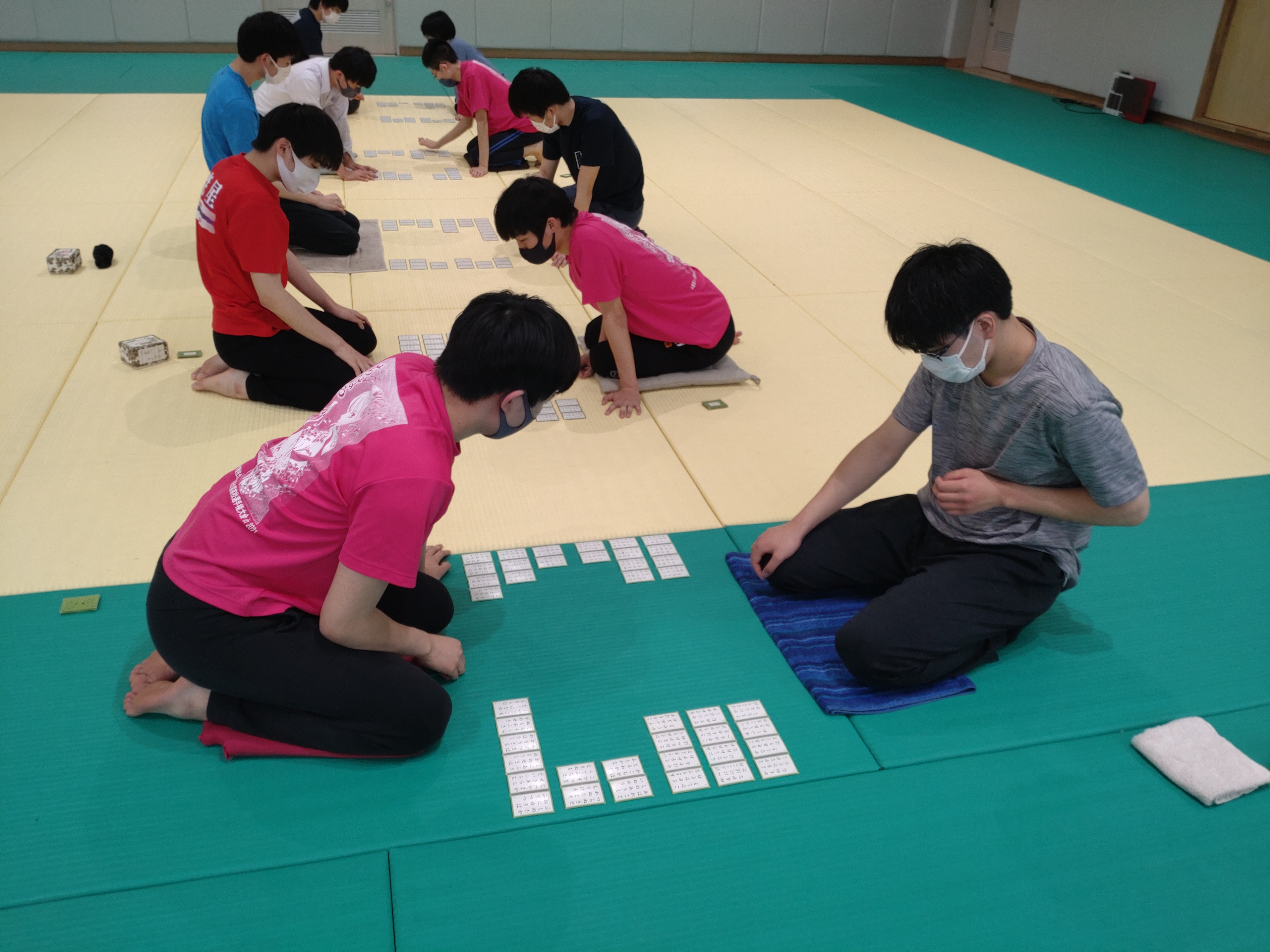 競技かるた部のテレビ出演について