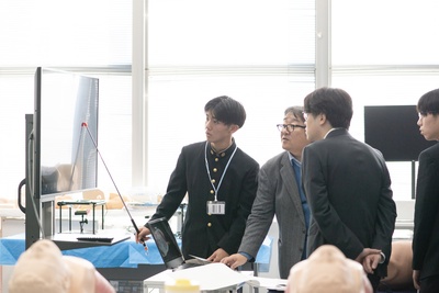 順天堂大学との高大連携～高2職業体験